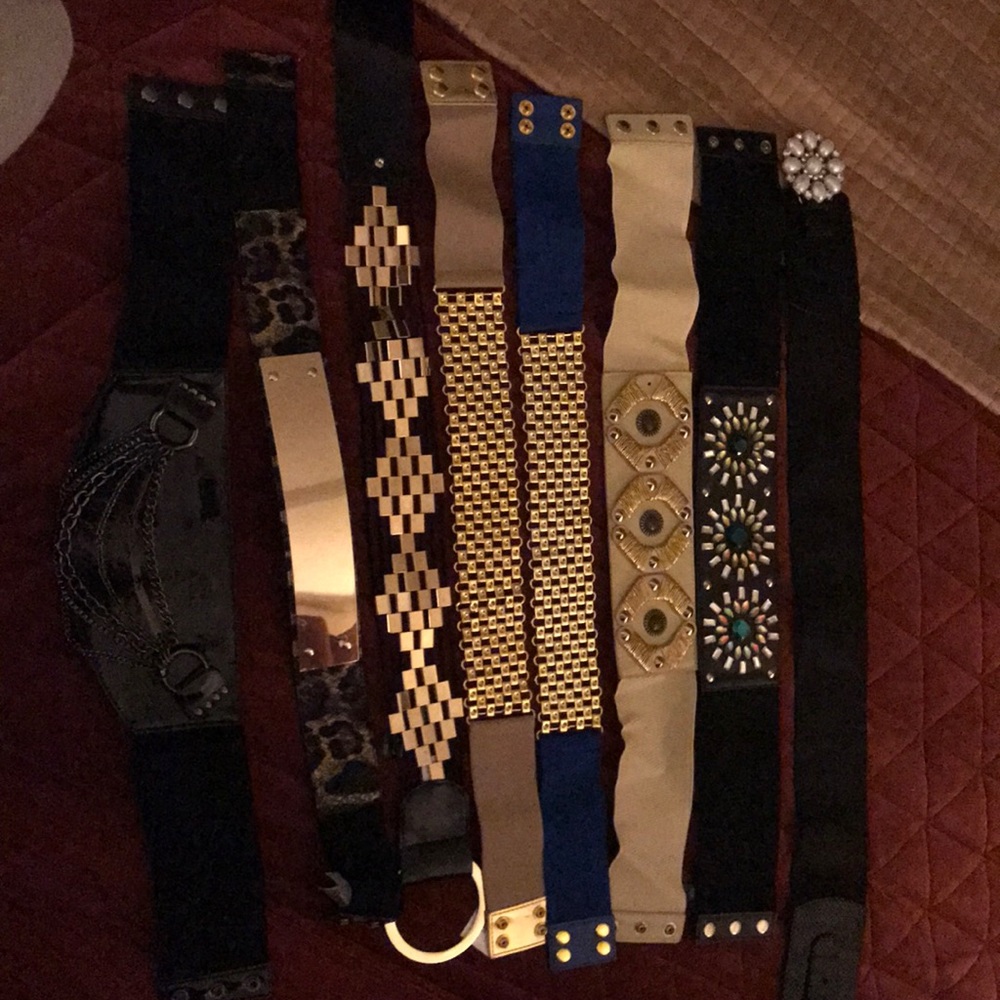 Bebe belts new ($85) bundle